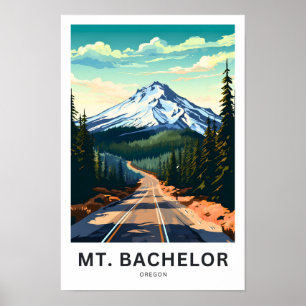 Poster Mt. Bachelor Oregon Imprimer