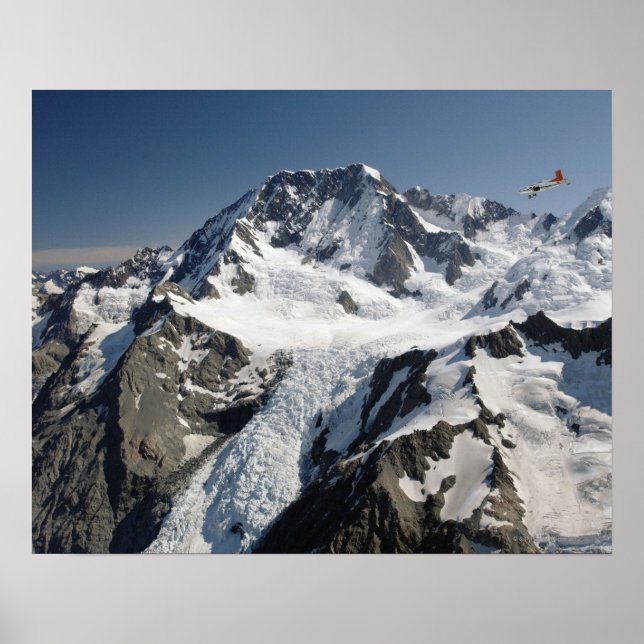 Poster Mt Cook, Nouvelle-Zélande (Devant)