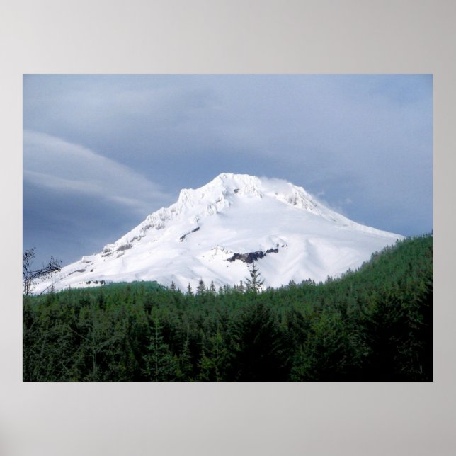 Poster Mt. Hood (Devant)