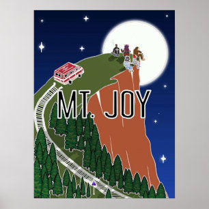 Poster Mt Joy Oeuvre originale