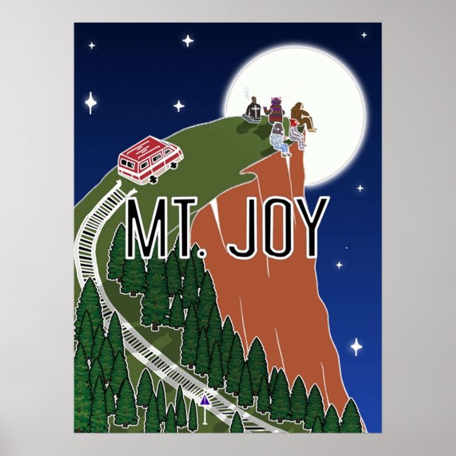 Poster Mt Joy Oeuvre originale (Devant)