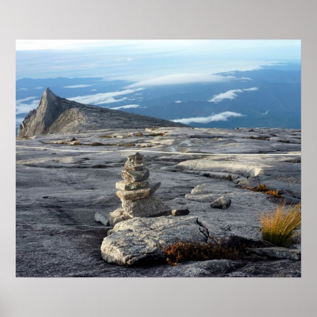 Poster mt kinabalu granit (Devant)