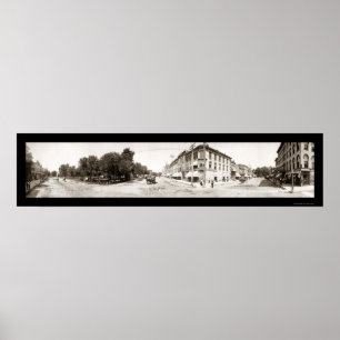 Poster Mt Pleasant, IA Photo 1907