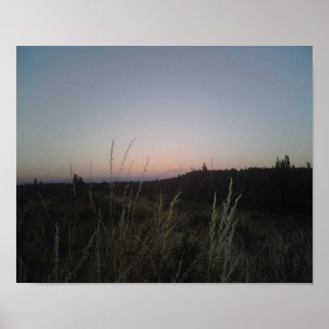 Poster Mt Rainier. (Devant)
