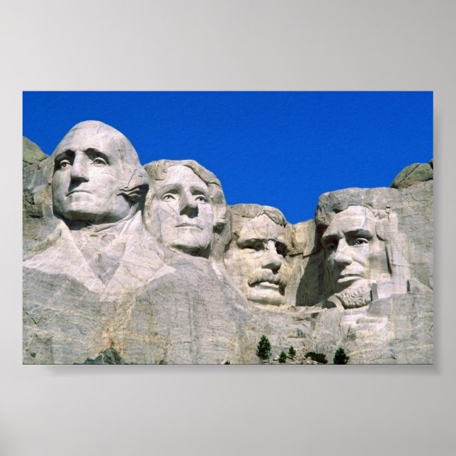 Poster Mt. Rushmore (Devant)