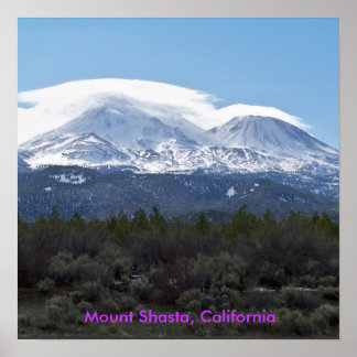 Poster Mt. Shasta