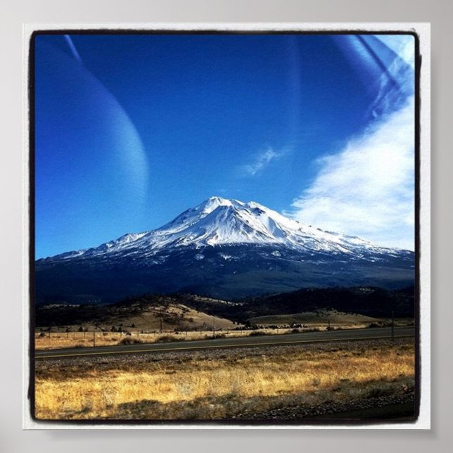 Poster Mt. Shasta, CA (Devant)
