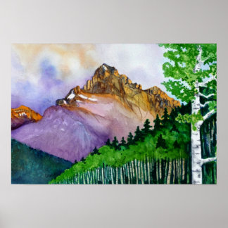Poster Mt. Sneffels-été