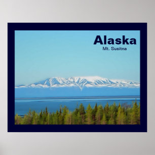 Poster Mt. Susitna
