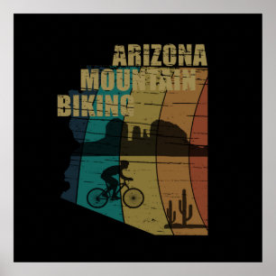 Poster Mtb Az Sedona - Vélo de Montagne Arizona