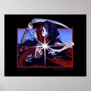 Poster MtG Touch of Death print