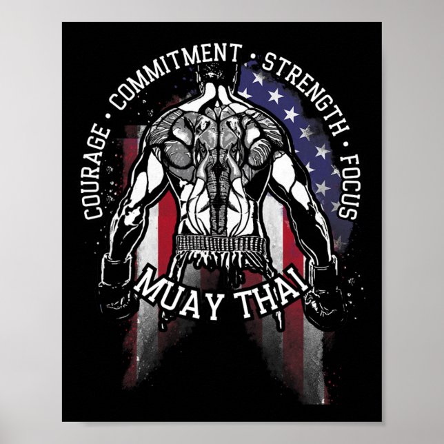 Poster Muay Thai  (Devant)