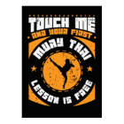 Muay Thai "Essaie de me toucher"