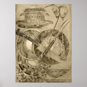 Poster Mucha - Documents Decoratifs 1901
