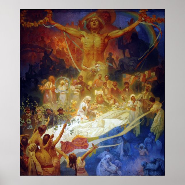 Poster Mucha SLAV EPIC NO. 20.........1926 (Devant)