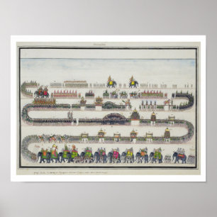 Poster Muharram Ceremony, Faizabad, 1772