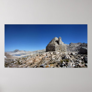 Poster Muir Pass / Muir Hut - John Muir Trail