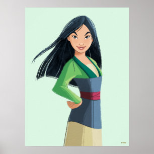 Poster Mulan Courage à chaque étape