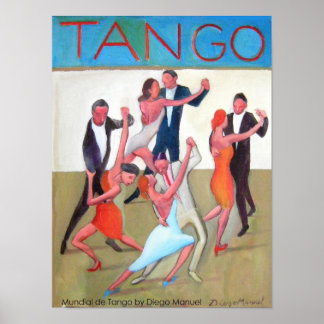 Poster Mundial de tango