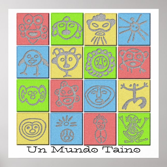 Poster Mundo Taino (Devant)