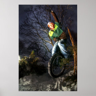 Poster Muni de neige