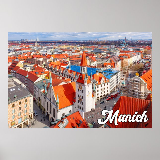 Poster Munich, Allemagne (Devant)