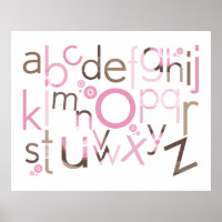 MUR ART :: TYPOGRAPHIE - alphabet tendance 5