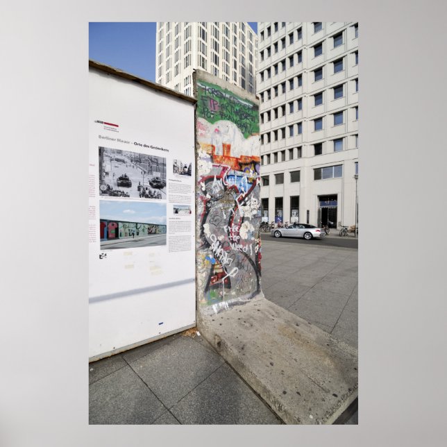 Poster Mur Berlin (Devant)