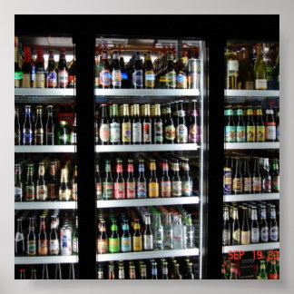 POSTER MUR DE BIÈRE