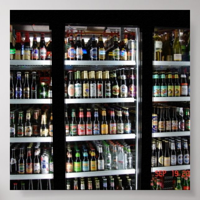 POSTER MUR DE BIÈRE (Devant)