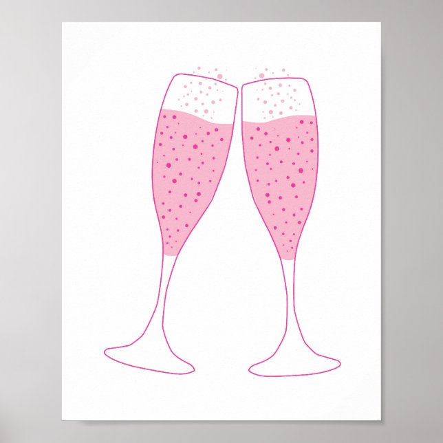 Poster Mur de Champagne (Devant)