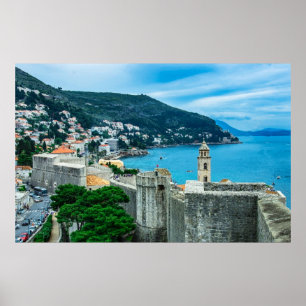 Poster Mur de Dubrovnik