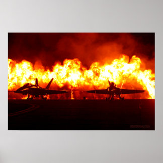 Poster "Mur de feu"