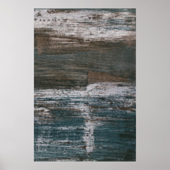 Poster Mur de mer II (Devant)