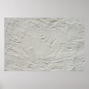 Poster Mur de plâtre de texture rugueuse