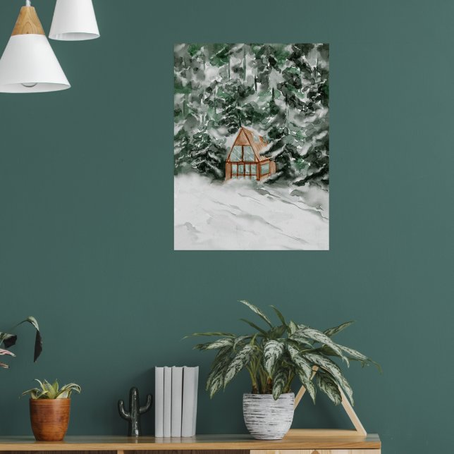 Poster mur du royaume des glaces (Salon 1)