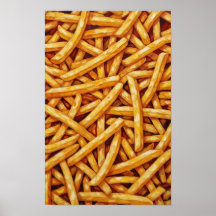 Mur. frites françaises.