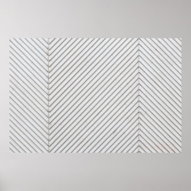 Poster Mur noir et blanc (Devant)