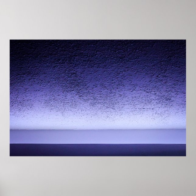 Poster Mur violet (Devant)