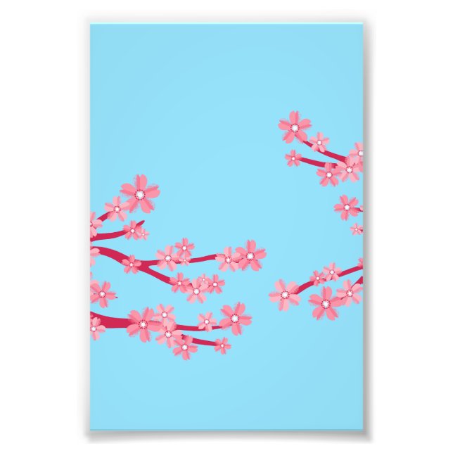 Poster mural Cherry Blossom (Devant)
