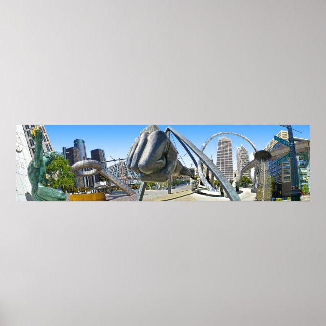 Poster Mural de Detroit (Devant)