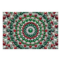 Poster murale avec design couleur italienne