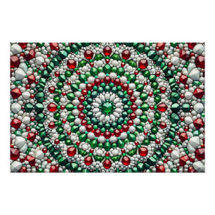 Poster murale avec design couleur italienne