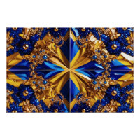 Poster murale avec Design de couleurs Suède