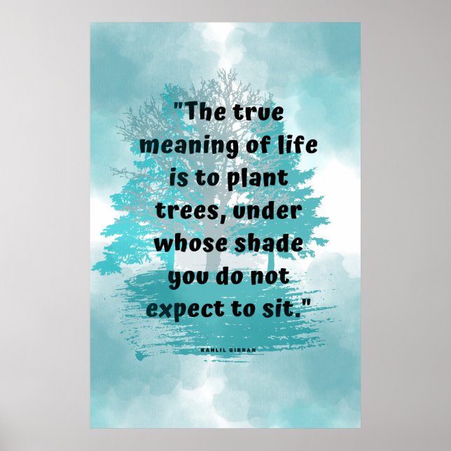 Poster murale de la sagesse et de la bonne volonté (Devant)