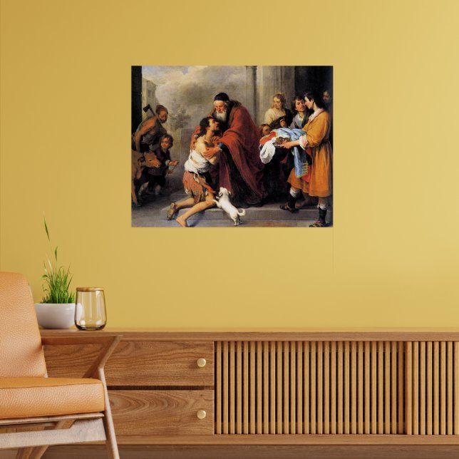 Poster Murillo - Le Retour de l'Enfant Prodigue (Salon 2)