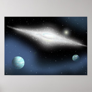 Poster Murmures de la galaxie infinie.