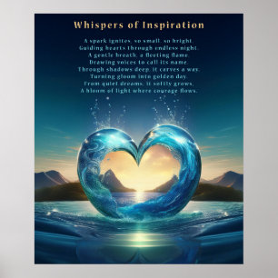 Poster Murmures d'inspiration