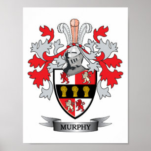 Poster Murphy Coat of Arms