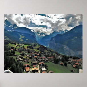 Poster Murren Village